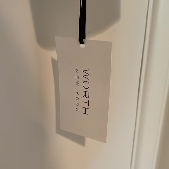 Worth Leather laser cut jacket with front tie - Picture 2 of 5